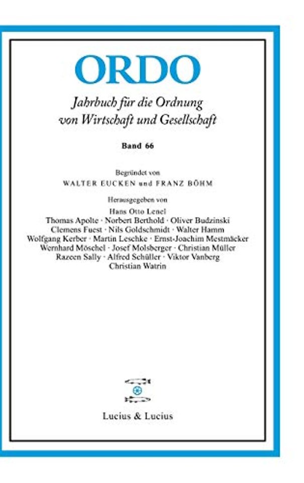 ORDO – Jahrbuch für die Ordnung von Wirtschaft und Gesellschaft