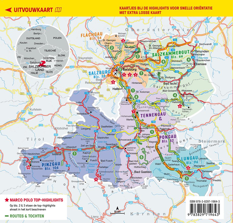 Marco Polo NL Reisgids Salzburgerland