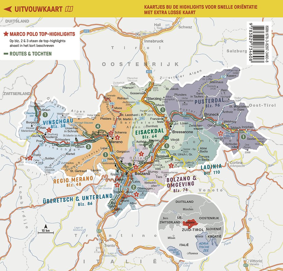 Marco Polo Reisgids Zuid-Tirol