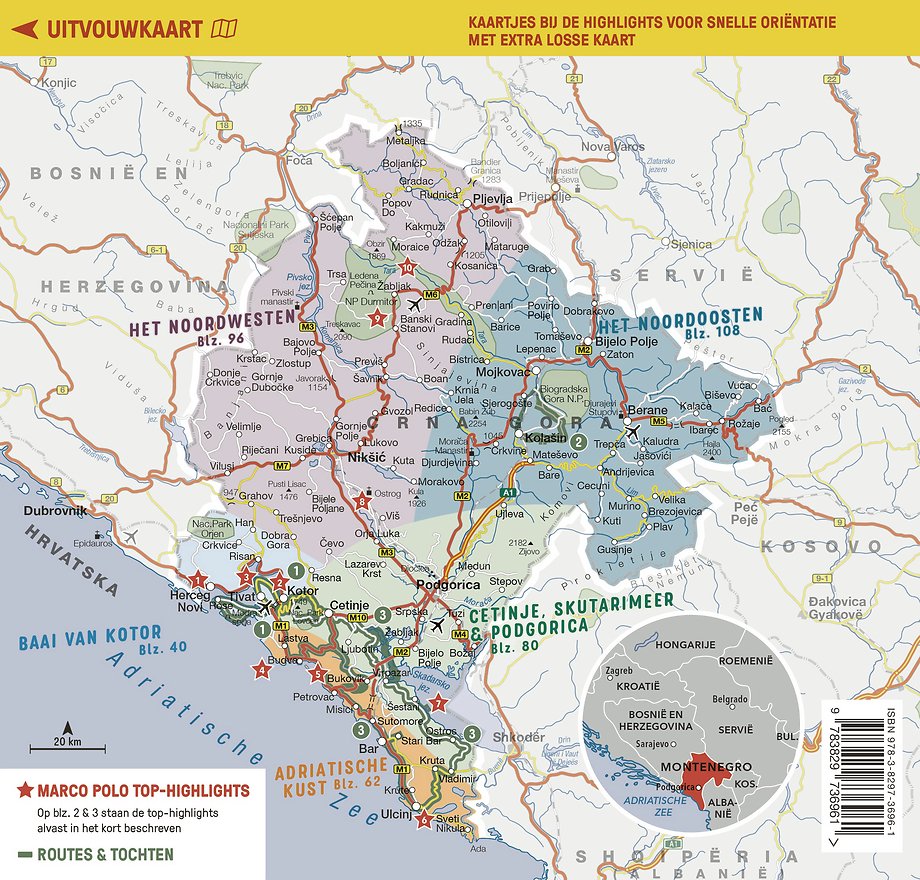 Marco Polo Reisgids Montenegro