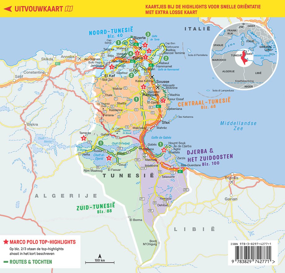 Marco Polo Reisgids Tunesië