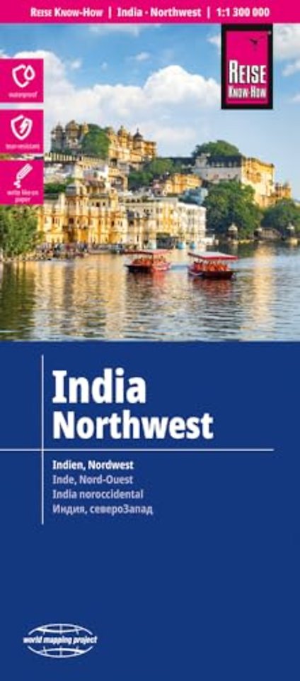 India Northwest Map
