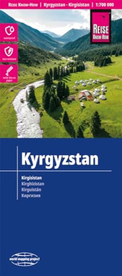 Kyrgyzstan (1:700.000)