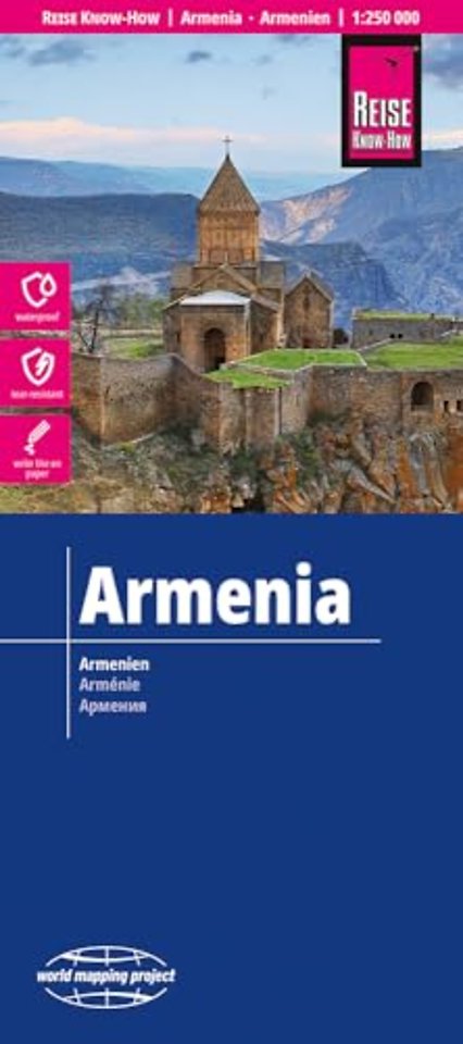 Armenia Map 1:250,000 scale