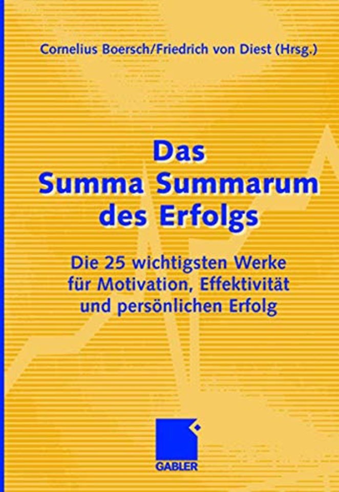 Das Summa Summarum des Erfolgs
