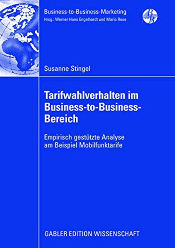 Tarifwahlverhalten im Business-to-Business-Bereich