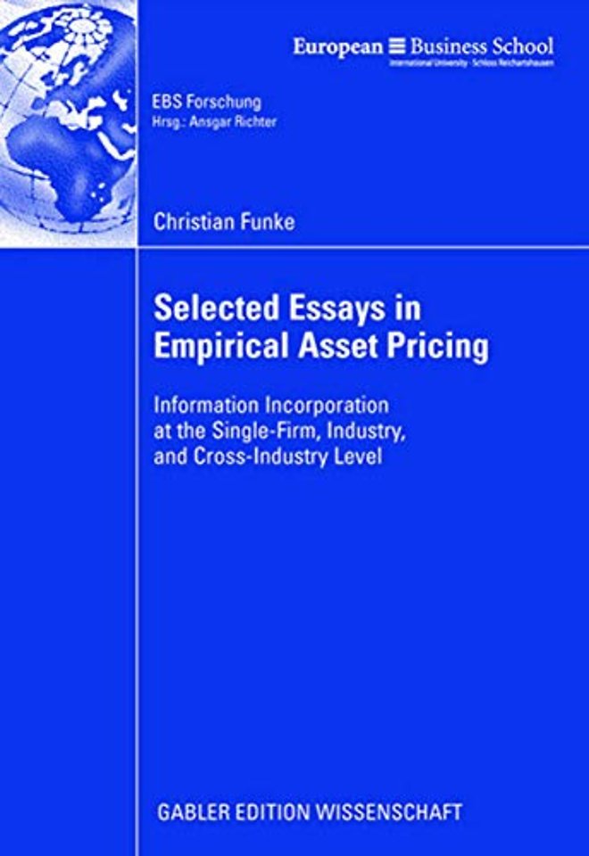 Selected Essays in Empirical Asset Pricing