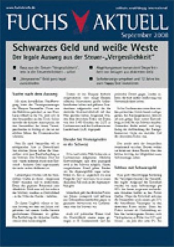 Schwarzes Geld & weiße Weste