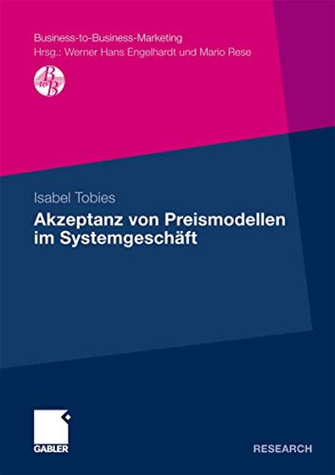 Akzeptanz von Preismodellen im Systemgeschäft