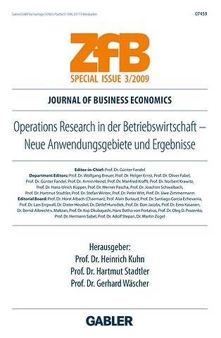 Operations Research in der Betriebswirtschaft
