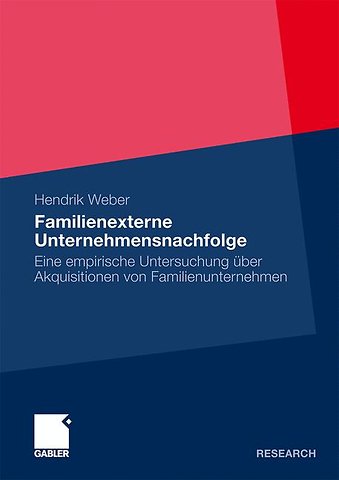 Familienexterne Unternehmensnachfolge