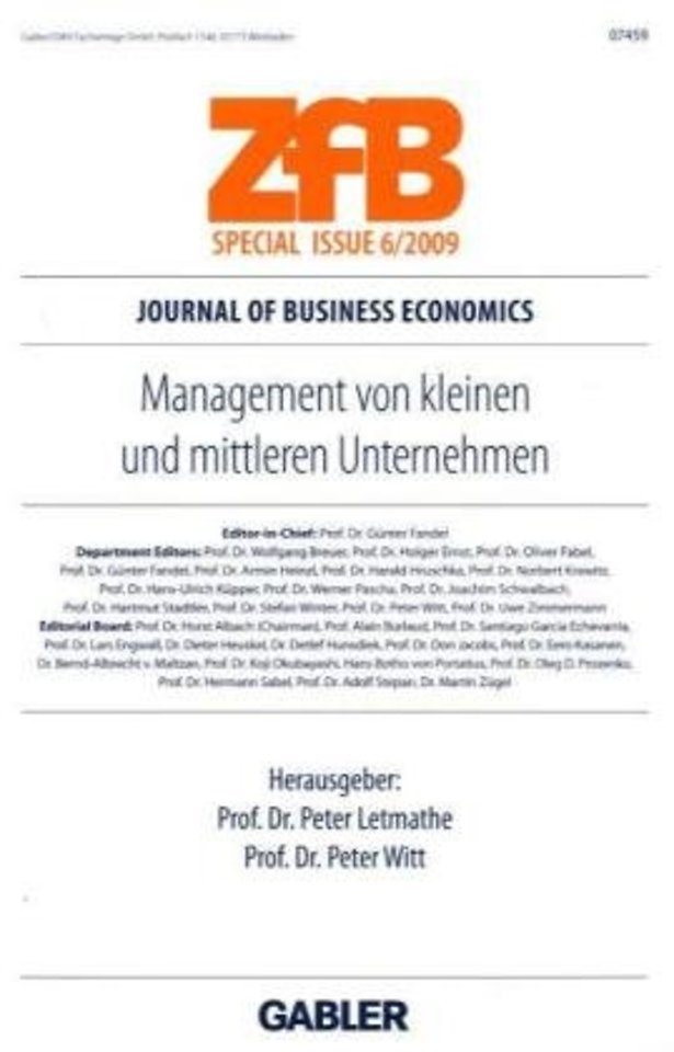 Management in kleinen und mittleren Unternehmen