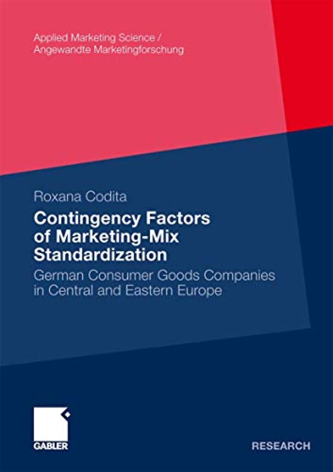 Contingency Factors of Marketing-Mix Standardization