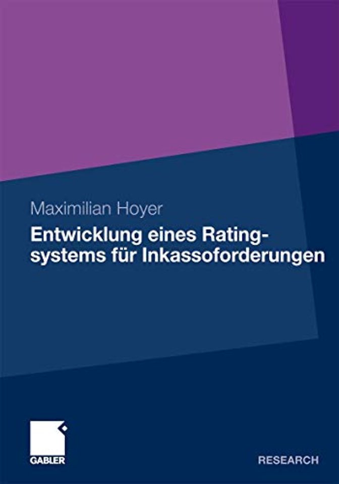 Entwicklung eines Ratingsystems für Inkassoforderungen