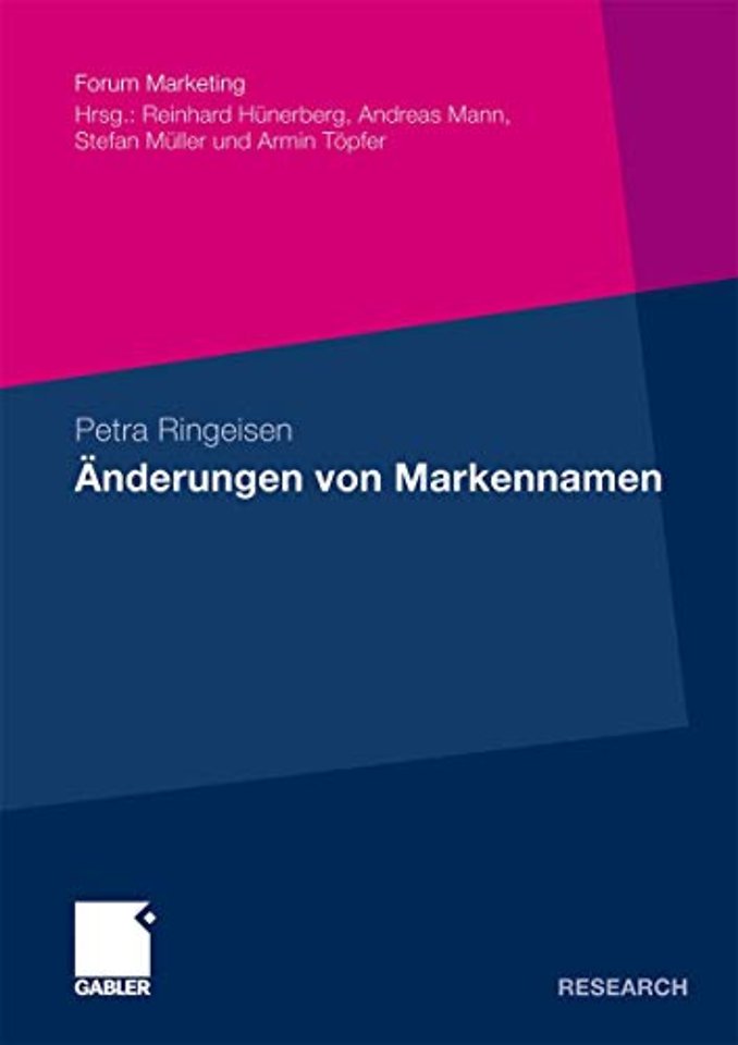Änderungen von Markennamen