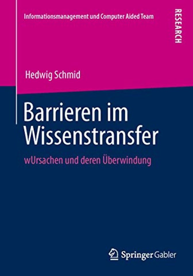 Barrieren im Wissenstransfer