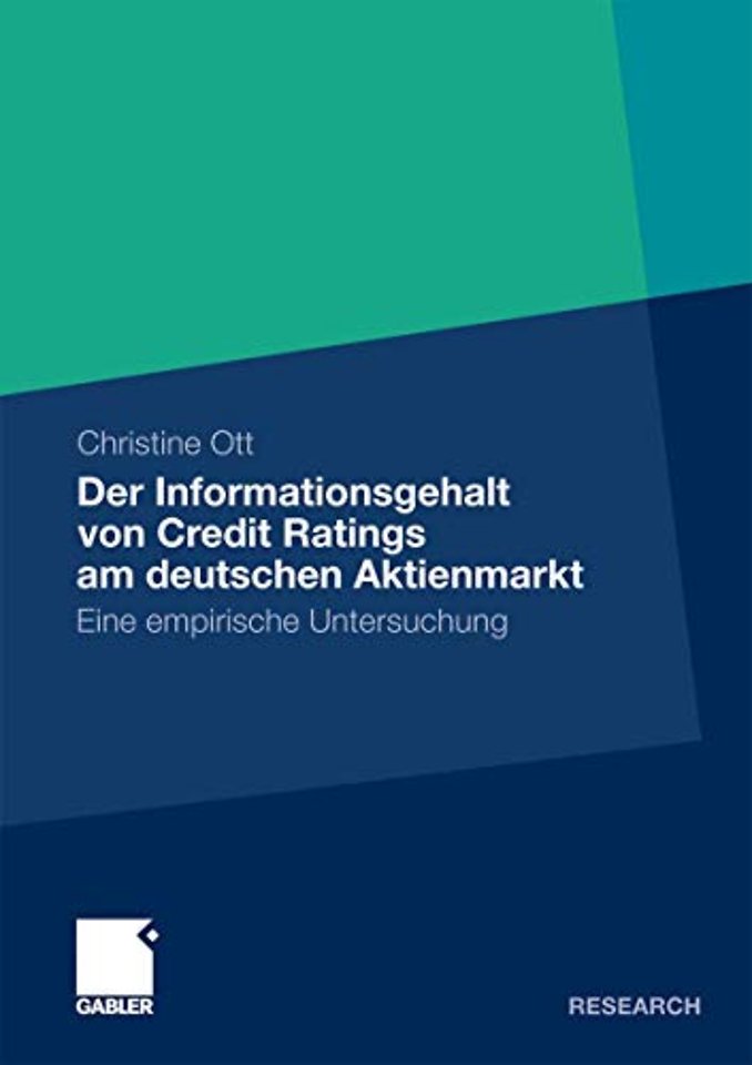 Der Informationsgehalt von Credit Ratings am deutschen Aktienmarkt