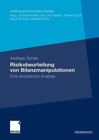 Risikobeurteilung von Bilanzmanipulationen