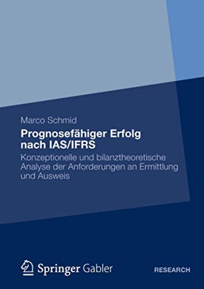 Prognosefähiger Erfolg nach IAS/IFRS