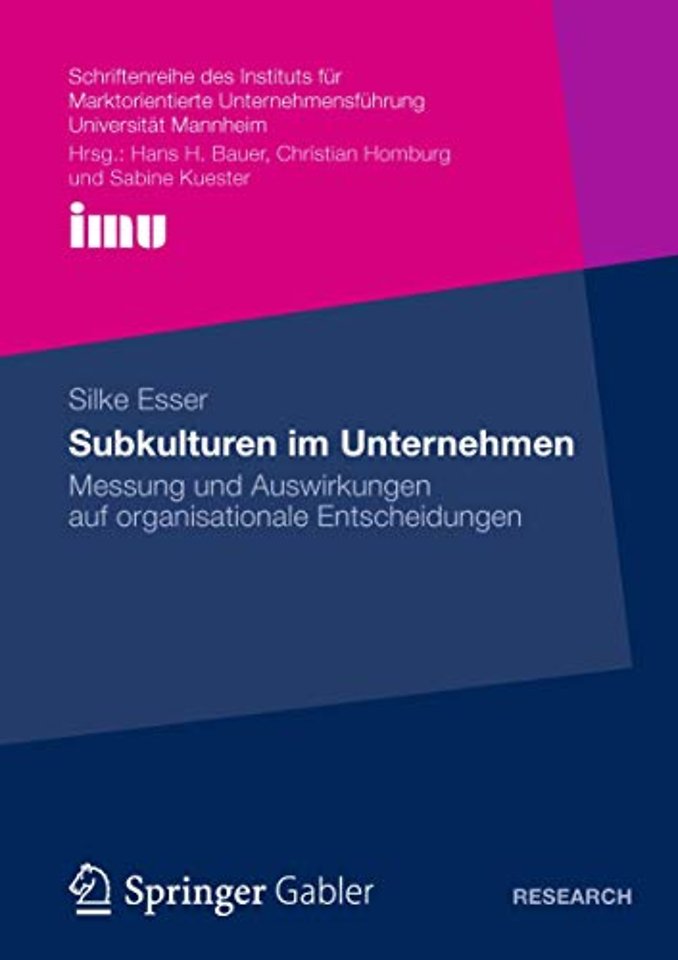 Subkulturen im Unternehmen