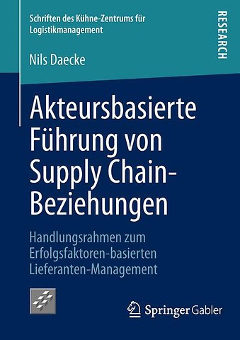 Akteursbasierte Führung von Supply Chain-Beziehungen