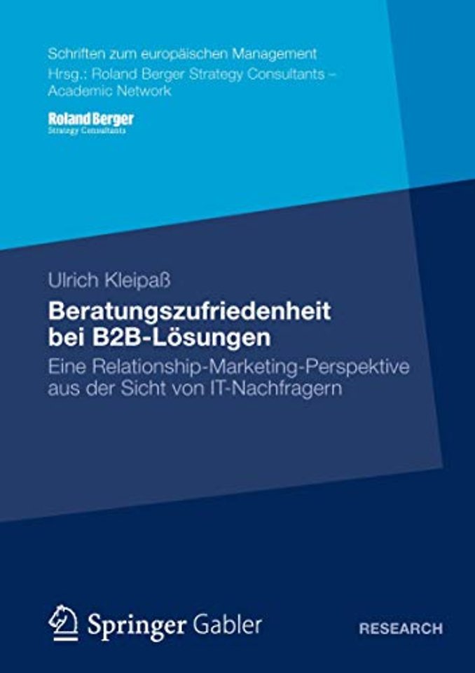 Beratungszufriedenheit bei B2B-Lösungen