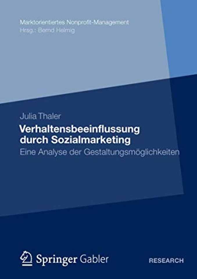 Verhaltensbeeinflussung durch Sozialmarketing
