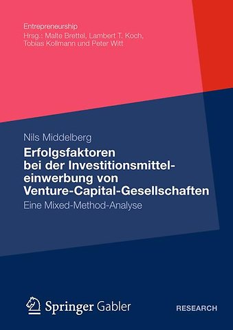Erfolgsfaktoren bei der Investitionsmitteleinwerbung von Venture-Capital-Gesellschaften