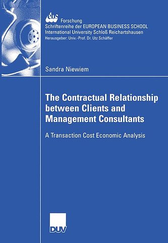 The Contractual Relationship between Clients and Management Consultants