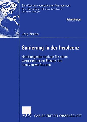 Sanierung in der Insolvenz