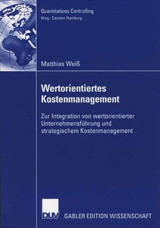 Wertorientiertes Kostenmanagement