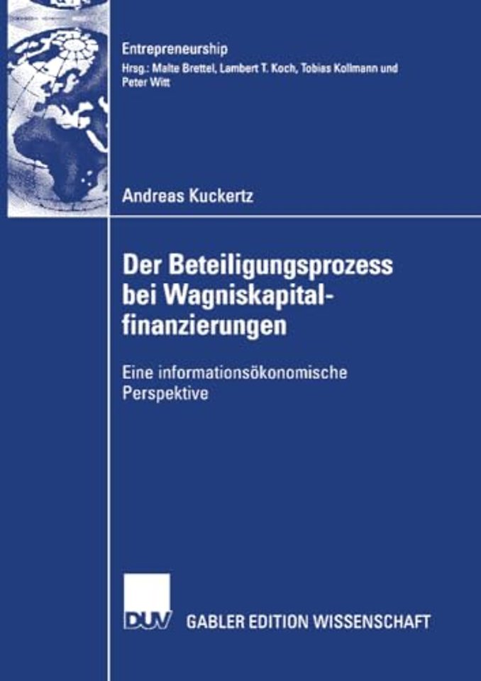 Der Beteiligungsprozess bei Wagniskapitalfinanzierungen