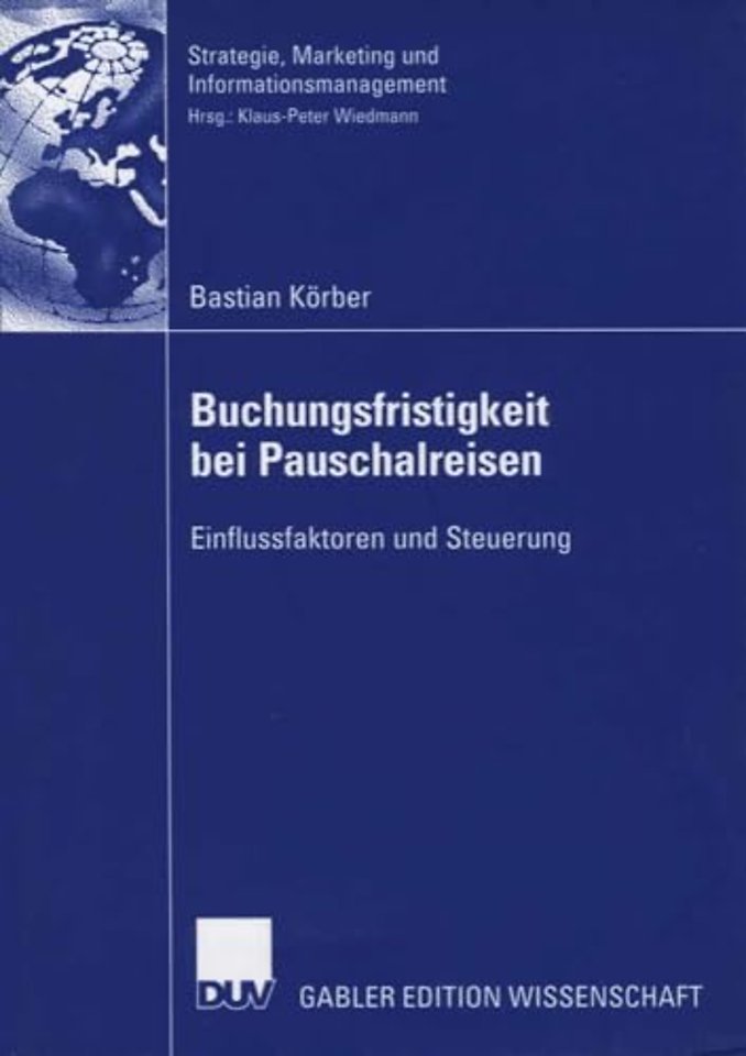 Buchungsfristigkeit bei Pauschalreisen