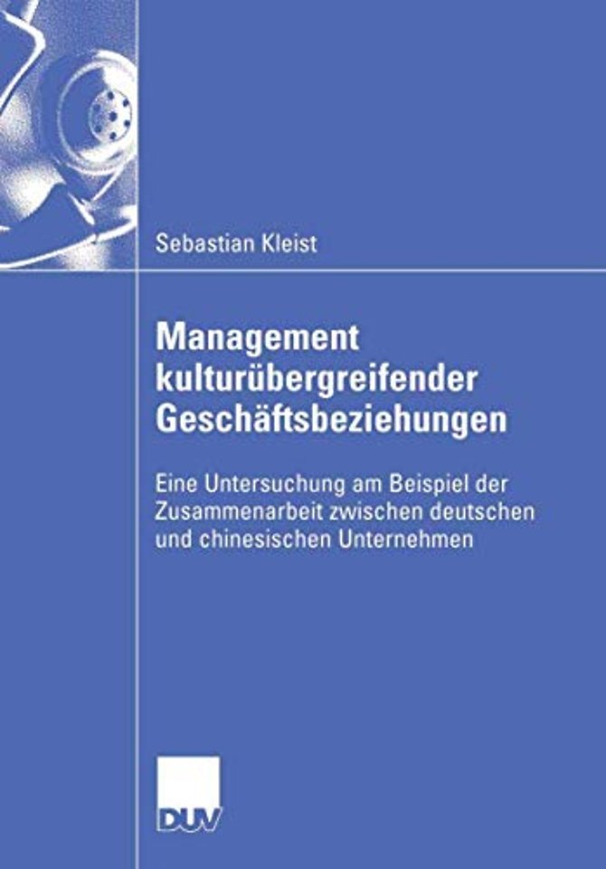 Management kulturübergreifender Geschäftsbeziehungen