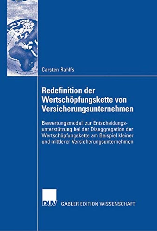 Redefinition der Wertschöpfungskette von Versicherungsunternehmen