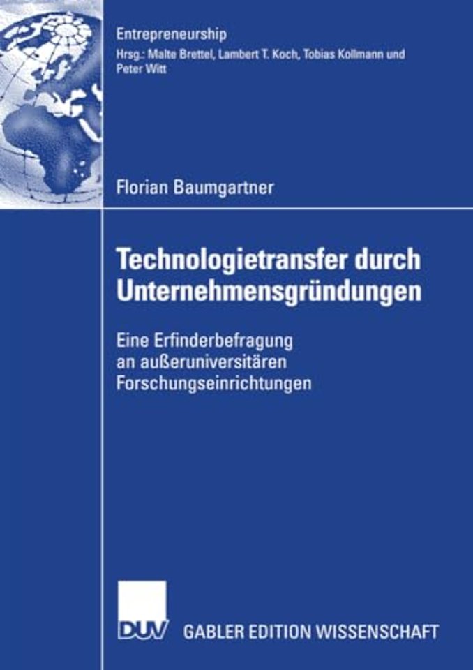 Technologietransfer durch Unternehmensgründungen
