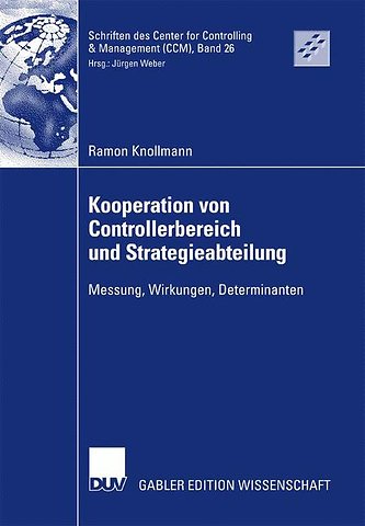 Kooperation von Controllerbereich und Strategieabteilung