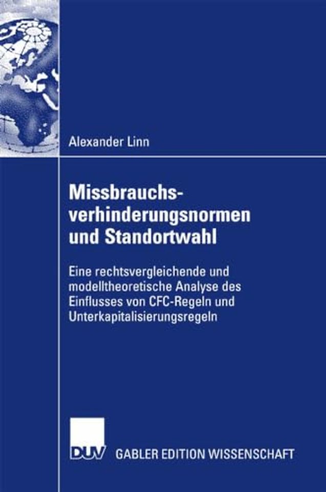 Missbrauchsverhinderungsnormen und Standortwahl