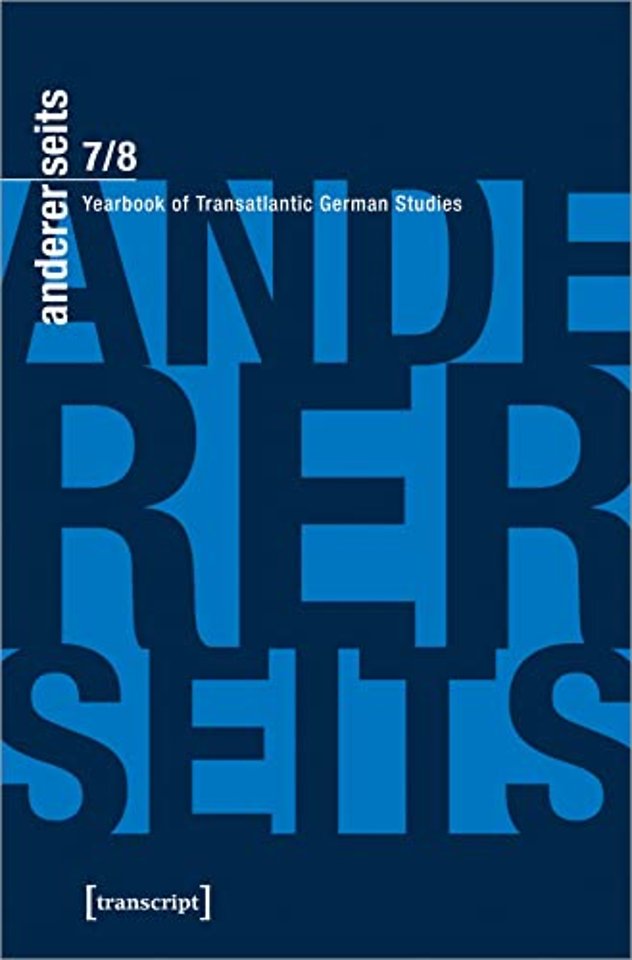 andererseits – Yearbook of Transatlantic German – 2018–19