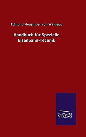 Handbuch fur Spezielle Eisenbahn-Technik