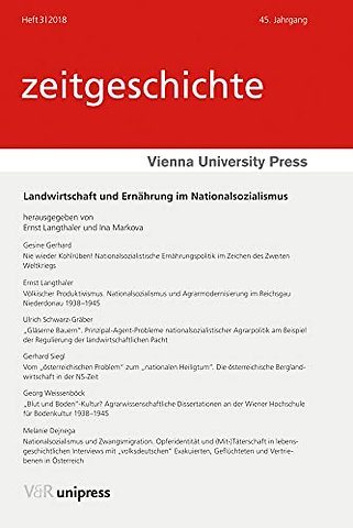 Landwirtschaft und Ernahrung im Nationalsozialismus