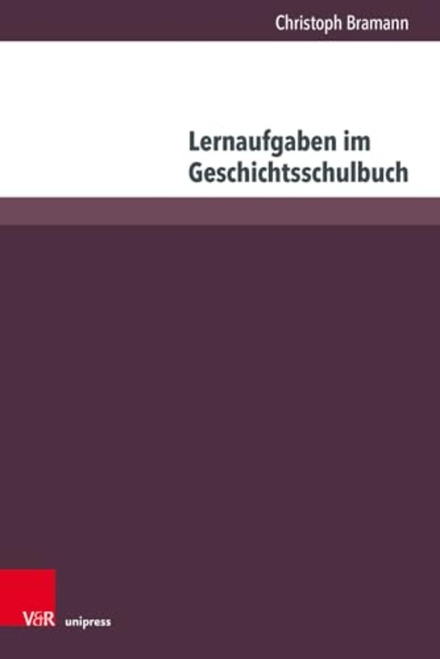 Lernaufgaben im Geschichtsschulbuch