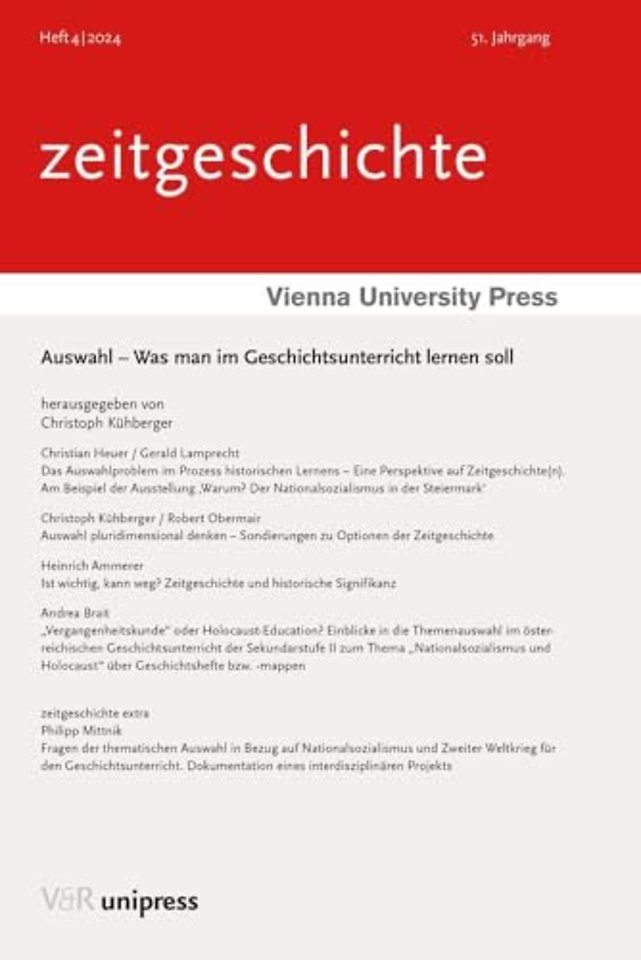 Auswahl - Was Man Im Geschichtsunterricht Lernen Soll