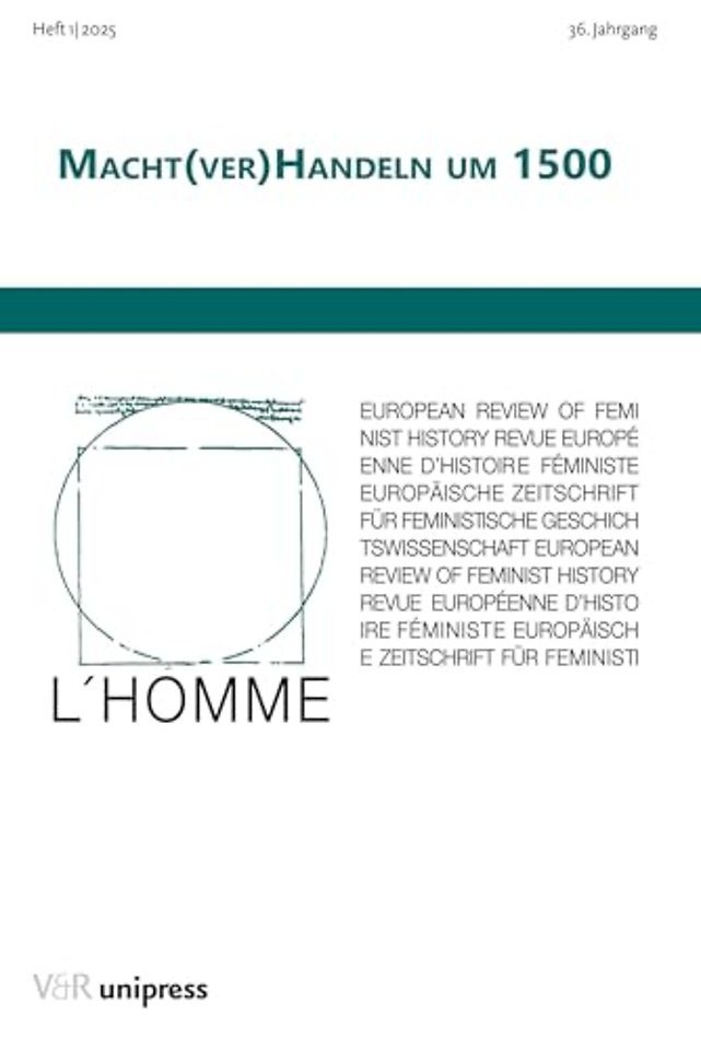 Macht Verhandeln Um 1500