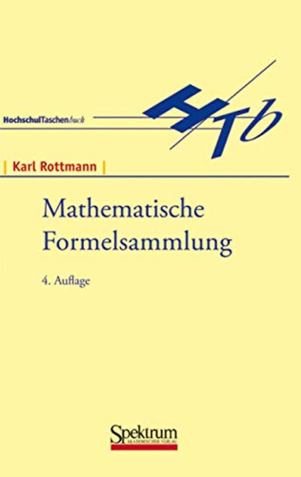 Mathematische Formelsammlung