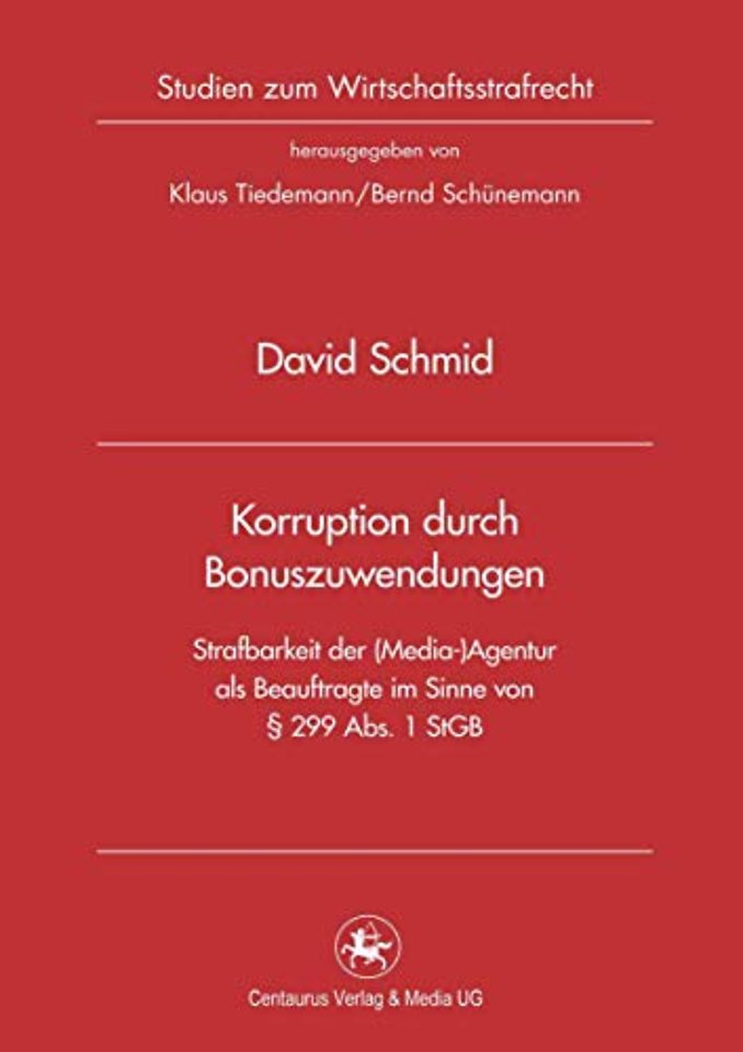 Korruption durch Bonuszuwendungen