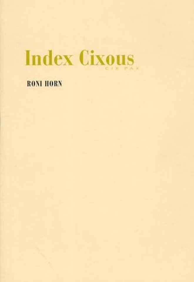 Roni Horn