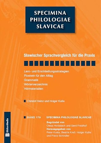 Slawischer Sprachvergleich Fur Die Praxis
