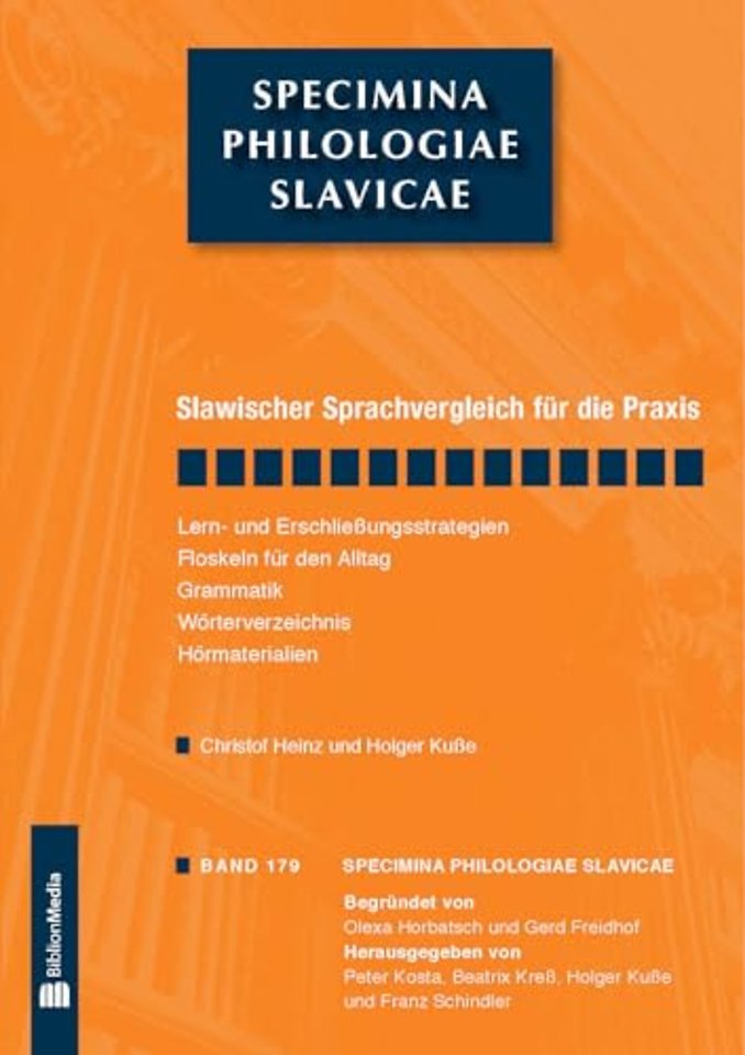 Slawischer Sprachvergleich Fur Die Praxis