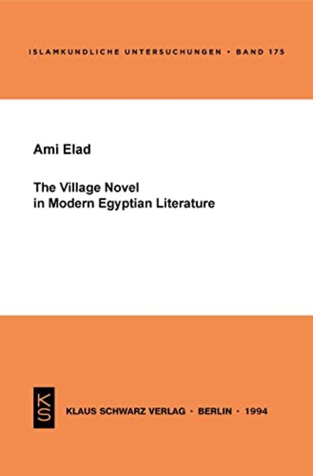 The Village Novel in Modern Egyptian Literature